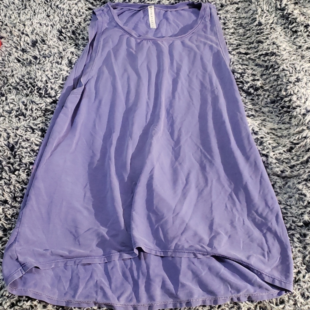 Fabletics purple tank